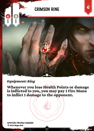 Crimson ring