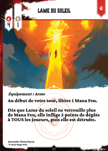 Lame du soleil